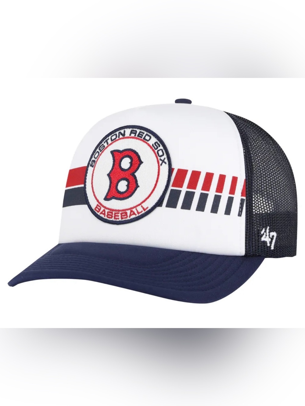 Boston Red Sox '47 Cooperstown Collection Wax Pack Express Trucker Adj Hat